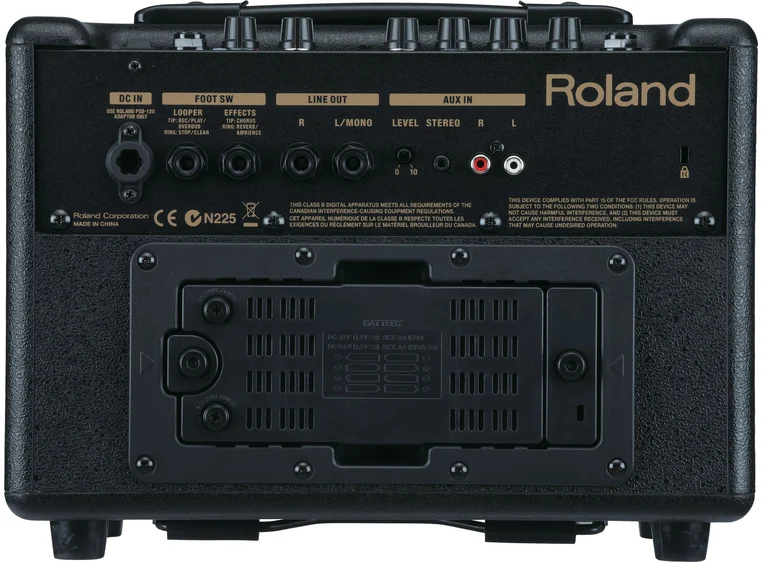 Roland AC-33 2 x 15 watts forsterker For ak.gitar, batteridrevet 